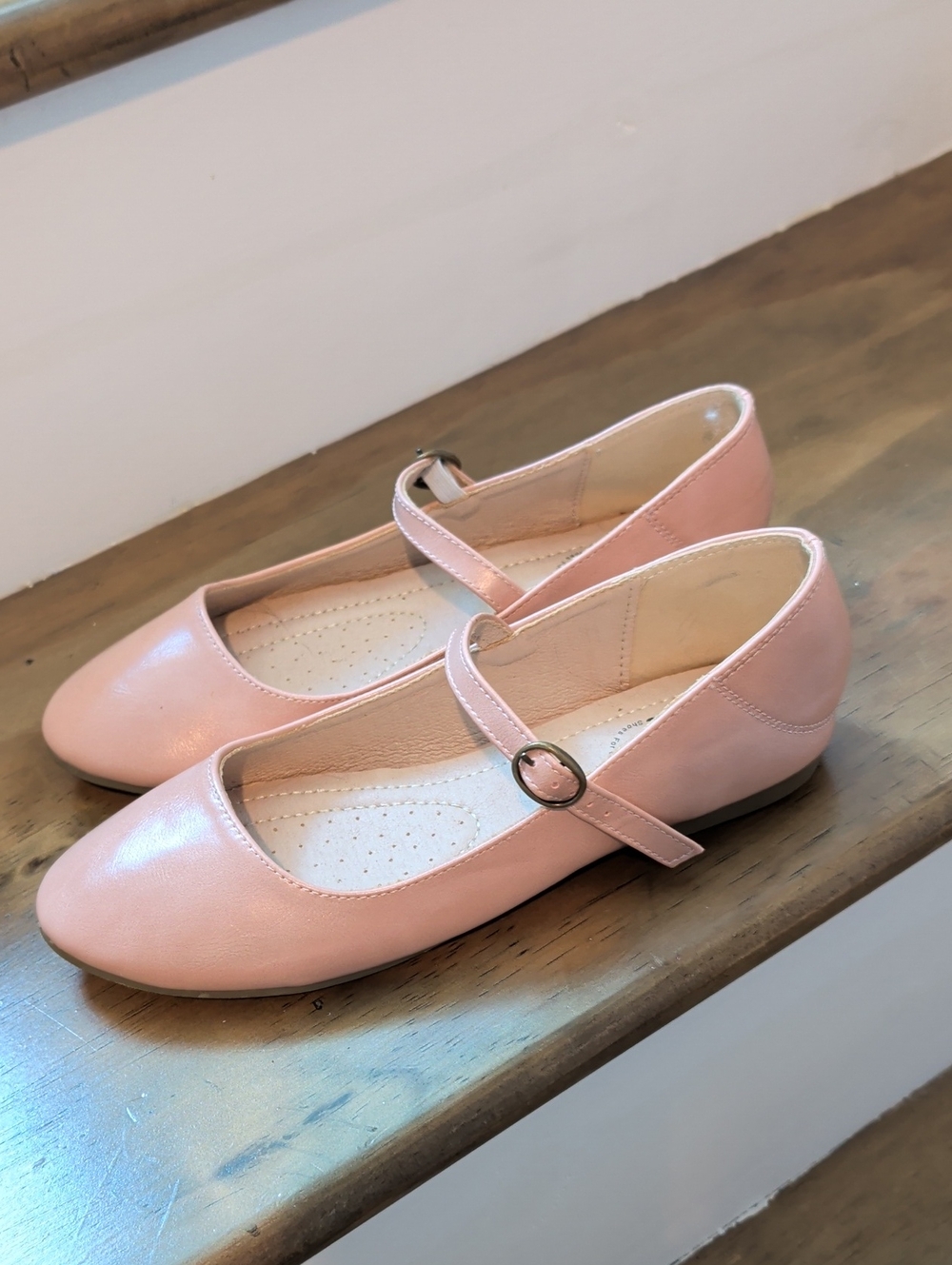 Trary Pink Mary Jane Flats